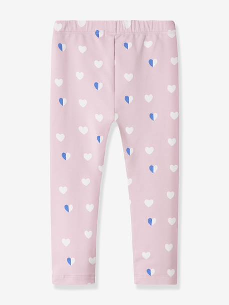 Sweat legging fille NMFLIA marine+rose - vertbaudet enfant 