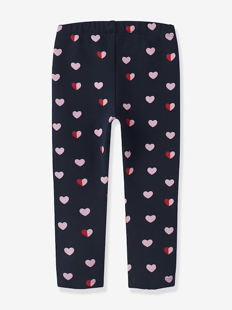 Sweat legging fille NMFLIA marine+rose - vertbaudet enfant 