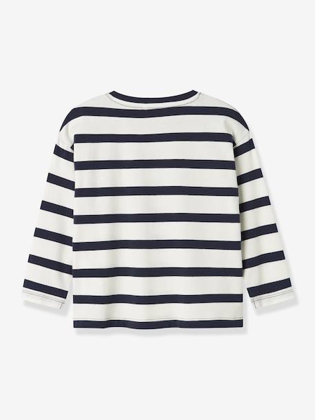 T-shirt manches longues NMMLEROY NAME IT marine+orange+vert - vertbaudet enfant 