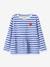 T-shirt met lange mouwen voor meisjes NMFLIONA NAME IT blauw+marineblauw+rozen - vertbaudet enfant 