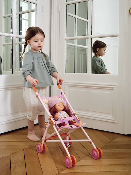 Poussette - orange+rose - vertbaudet enfant 