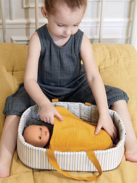 Wiegje - DJECO bruin+rozen - vertbaudet enfant 