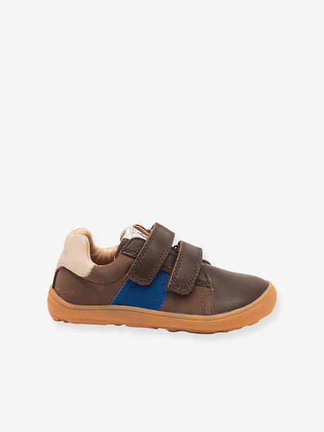 Barefootschoenen voor kinderen BAREFOOT RICCO BISGAARD cacao+sable+vert sauge - vertbaudet enfant 