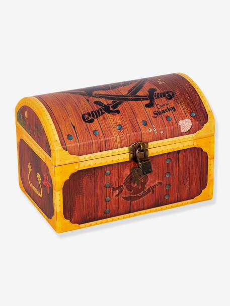 Coffre au trésor pour garçon Capt'n Sharky Die Spiegelburg marron - vertbaudet enfant 