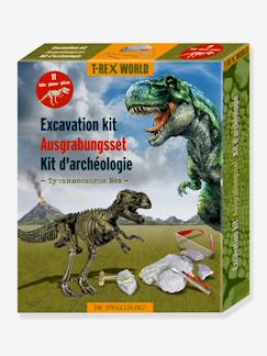Jouet-Jeux d'imagination-Grand kit de fouilles pour garçon T-REX WORLD Die Spiegelburg 