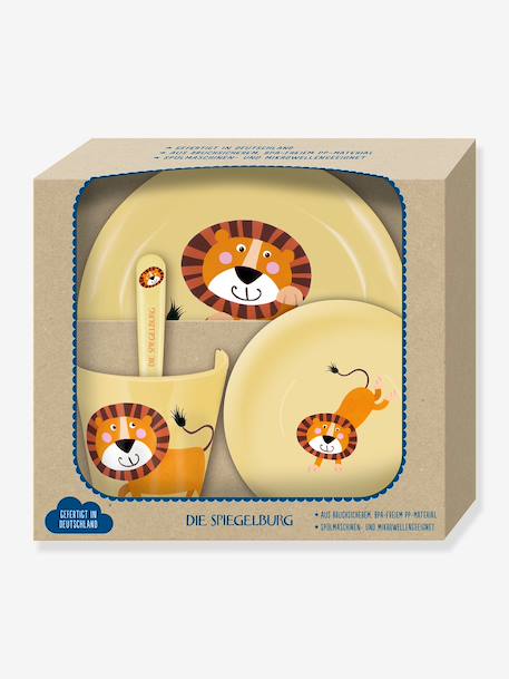 Cadeauset vaatwerk voor baby LION DIE SPIEGELBURG meerkleurig - vertbaudet enfant 