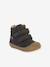 Boots kinderen OLLIE WOOL TEX FRODDO karamel+nachtblauw+petrolblauw - vertbaudet enfant 