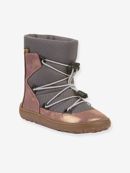 Barefoot laarzen kinderen BAREFOOT TEX TRACK WOOL Froddo blauw+bordeauxrood+grijs+petrolblauw - vertbaudet enfant 