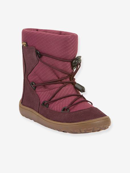 Bottes pieds nus enfants BAREFOOT TEX TRACK WOOL Froddo bleu+bleu pétrole+bordeaux+gris - vertbaudet enfant 