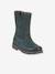 Bottes fille MAXINE TEX Froddo bleu nuit+bleu pétrole+noir - vertbaudet enfant 