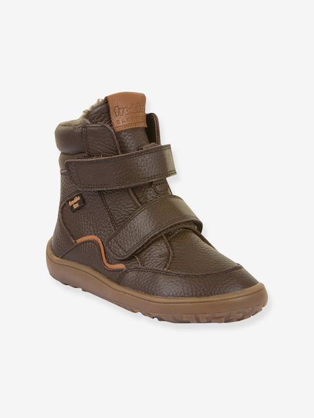 Barefoot winterschoenen voor kinderen BAREFOOT TEX WINTER Froddo bruin+nachtblauw - vertbaudet enfant 