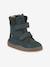 Blotevoetenlaarzen voor kinderen ZERU TEX WINTER BAREFOOT Froddo donkerblauw+goudroze+petrolblauw - vertbaudet enfant 