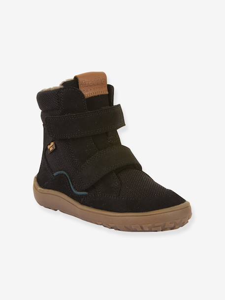 Bottes d'hiver pieds nus enfants BAREFOOT TEX WINTER Froddo bleu nuit+bordeaux+gris ardoise+noir+olive - vertbaudet enfant 