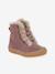 Bottes enfants MINNI SUEDE LACES Froddo caramel+vieux rose - vertbaudet enfant 
