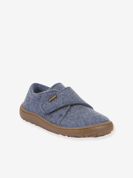 Chaussons barefoot enfants BAREFOOT WOOLY Froddo beige+bleu jean+bleu nuit+bordeaux+fuchsia+gris chiné - vertbaudet enfant 
