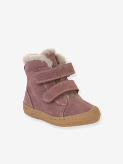 Chaussures-Chaussures bébé 17-26-Marche fille 19-26-Boots fille MINNI SUEDE Froddo