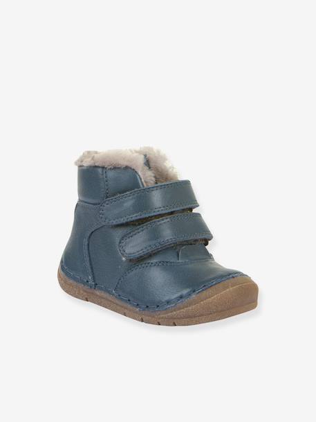Boots jongen PAIX UP WINTER FRODDO blauw+karamel+nachtblauw+oudroze+rouge - vertbaudet enfant 
