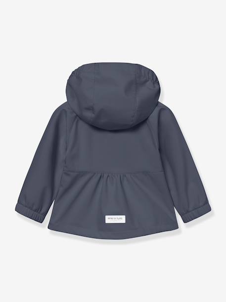 Veste softshell MATBRIDDI fille MINI A TURE bleu foncé+prune - vertbaudet enfant 