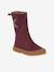Filles Bottes PULSE TEX STAR BOOTS WOOL Froddo bordeaux+noir - vertbaudet enfant 