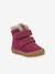 Boots fille MINNI SUEDE Froddo bleu pétrole+fuchsia+vieux rose - vertbaudet enfant 