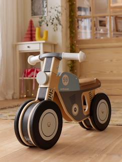Jouet-Premier âge-Bascules, chariots de marche, trotteurs et porteurs-Porteur moto en bois FSC®