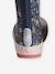 Bottes de pluie fille caoutchouc imprimé collection maternelle beige imprimé+marine - vertbaudet enfant 