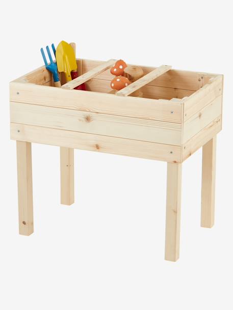 Carré potager en bois traité 115 x 84 x 34 cm Horizon