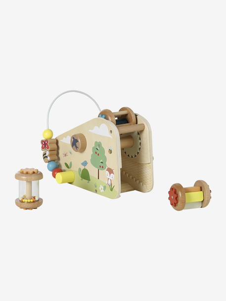 Toboggan à hochets LES 4 SAISONS en bois FSC® bois - vertbaudet enfant 