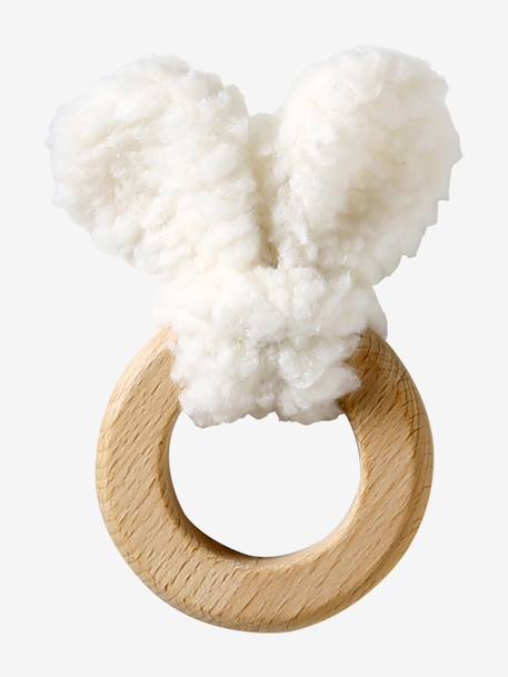 Cadeauset voor baby's van stof en FSC®-hout geel - vertbaudet enfant 