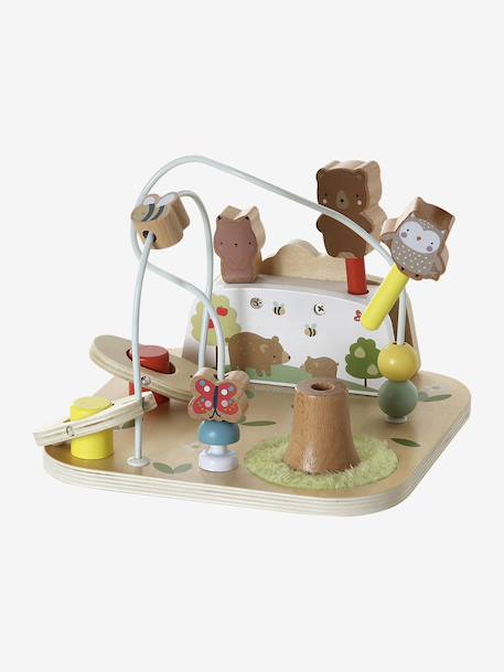 Planche des animaux sauteurs en bois FSC® LES 4 SAISONS bois - vertbaudet enfant 