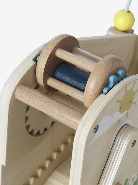 Toboggan à hochets LES 4 SAISONS en bois FSC® bois - vertbaudet enfant 