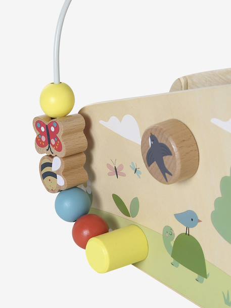 Toboggan à hochets LES 4 SAISONS en bois FSC® bois - vertbaudet enfant 