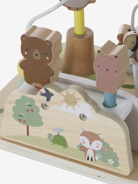 Planche des animaux sauteurs en bois FSC® LES 4 SAISONS bois - vertbaudet enfant 