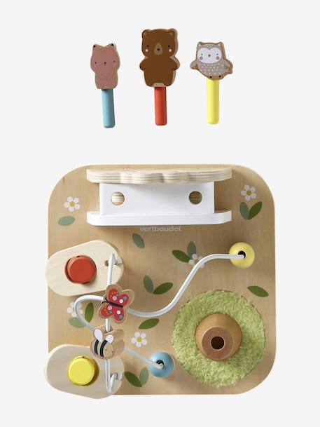Planche des animaux sauteurs en bois FSC® LES 4 SAISONS bois - vertbaudet enfant 
