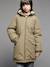 Parka fille à capuche kaki - vertbaudet enfant 