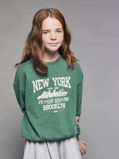 -Sweat motif New York fille