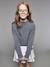 Pull mélange cachemire fille gris - vertbaudet enfant 