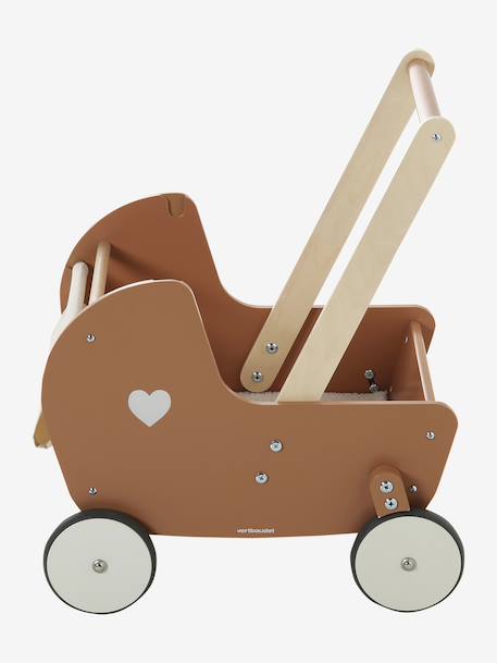 Loopwagen-kinderwagen van FSC®-hout karamel - vertbaudet enfant 