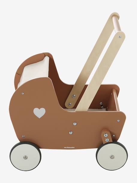 Chariot de marche landau en bois FSC® caramel - vertbaudet enfant 