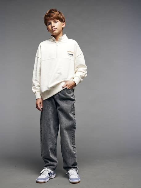 Sweater voor jongens Jonen ecru - vertbaudet enfant 