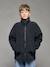 Sweater in sherpa met lange mouwen voor jongens JONEN antraciet - vertbaudet enfant 