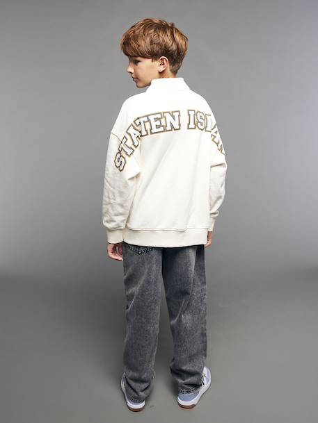 Sweater voor jongens Jonen ecru - vertbaudet enfant 