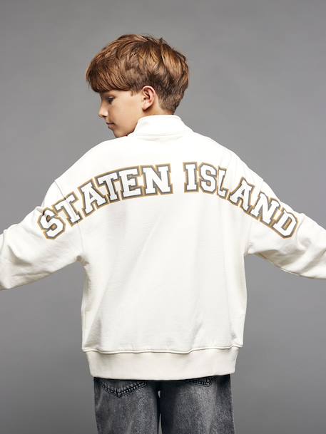 Sweater voor jongens Jonen ecru - vertbaudet enfant 