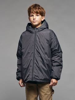 -Coupe-vent garçon doublé sherpa