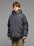 Coupe-vent garçon doublé sherpa anthracite - vertbaudet enfant 