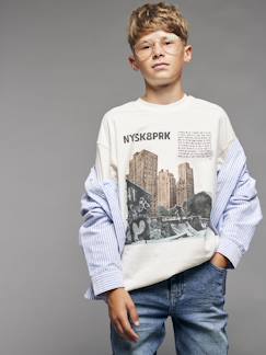 -T-shirt garçon photoprint oversize