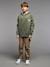 Pantalon loose en toile cappuccino - vertbaudet enfant 