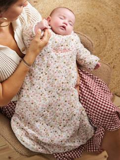 Linnengoed en decoratie-Baby beddengoed-Trappelzakken-Trappelzak met afneembare mouwen, personaliseerbaar FLORA 