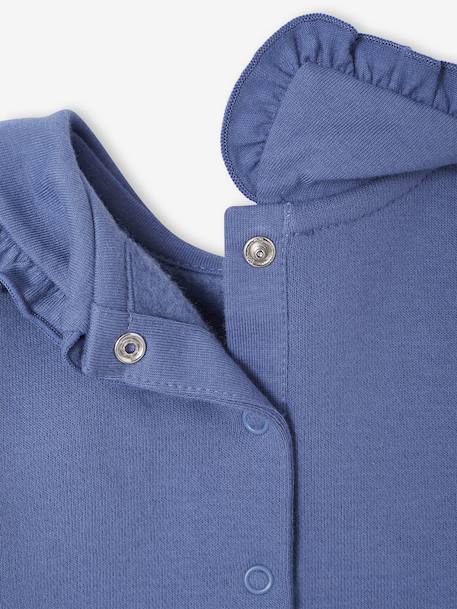 Sweat naissance effet denim bleu - vertbaudet enfant 