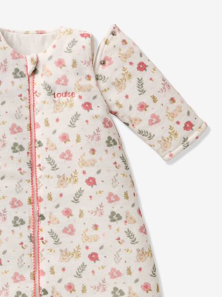 Gigoteuse hiver manches longues amovibles LAPIN ENCHANTÉ blanc imprimé - vertbaudet enfant 